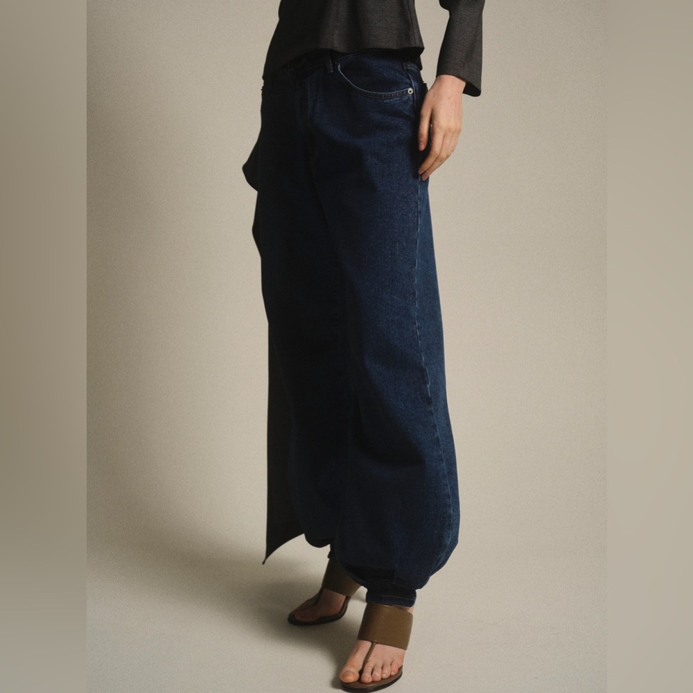 NWT Source Unknown Balloon Pants in Blue, Size M - Picture 3 of 5